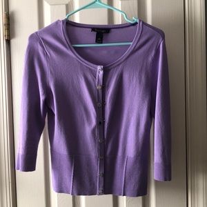 White House Black Market 3/4 sleeve sweater